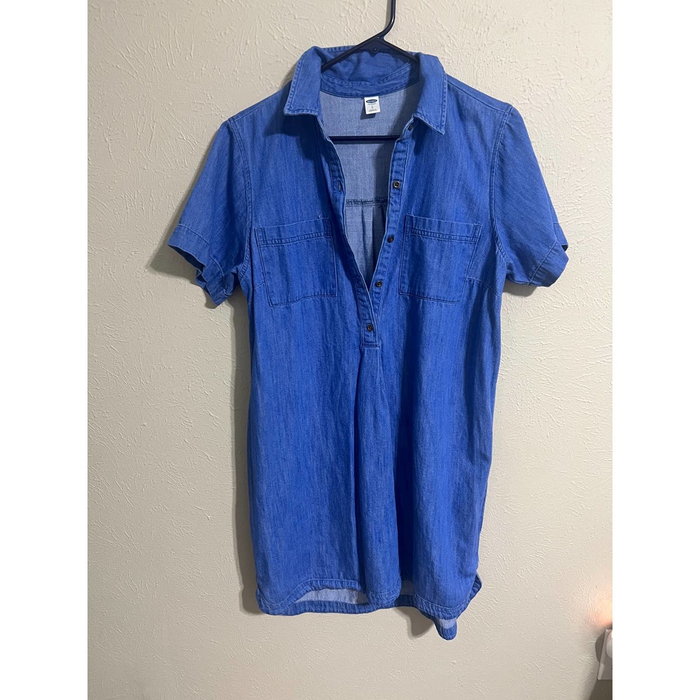 Old Navy Denim Shirt Dress Large
